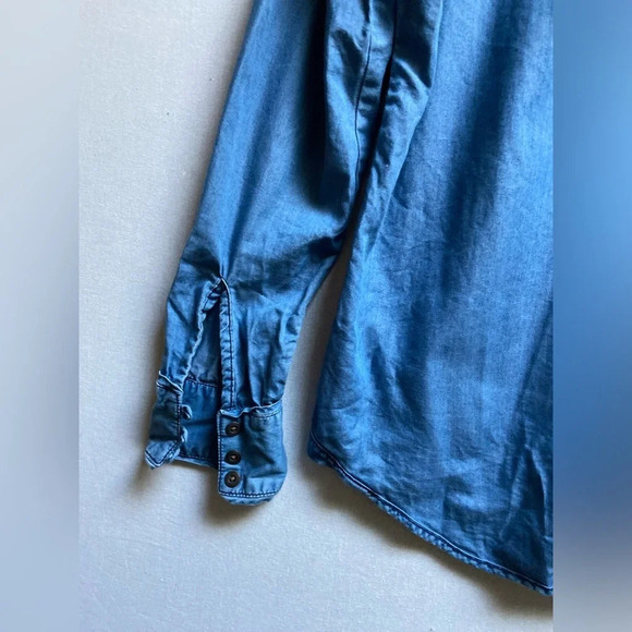 One X One Teaspoon BAHAMA TUX Oversized Shirt Sz XS - Picture 5 of 11